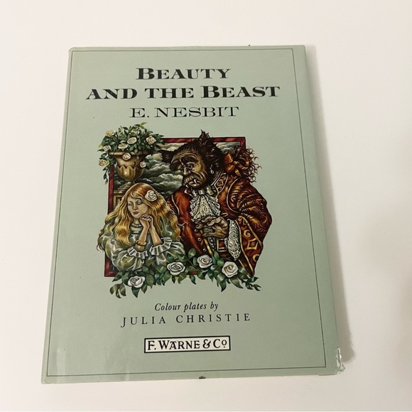 Vtg Beauty and the Beast Book E Nesbit illus by Julia Christie Mini Book - Picture 1 of 12